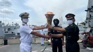 World News | INS Sumedha Embarks on with Swarnim Vijay Varsh Celebrations to Port Blair