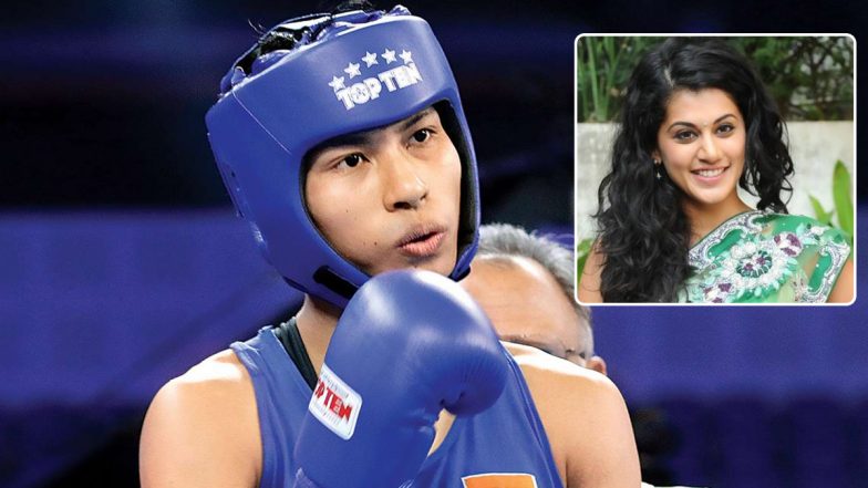 Tokyo Olympics 2020: Taapsee Pannu Hails Lovlina Borgohain’s Tactics as the Indian Boxer Aims for Gold After Reaching the Semis