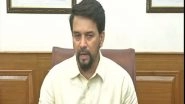 Sports News | Anurag Thakur Asks Officers to Ensure Proper Arrangments for Olympics-bound Contingent