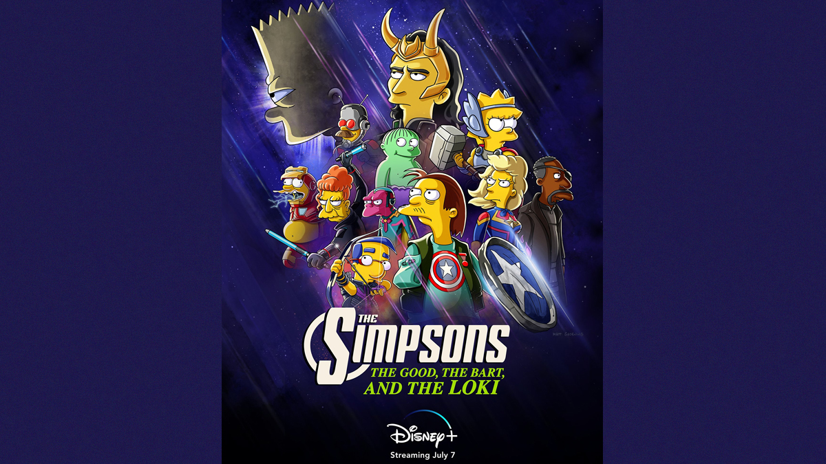 Loki Joins The Simpsons For Disney Plus 