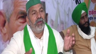 India News | Farmers Ready for Talks but Without Conditions, Says BKU Leader Rakesh Tikait