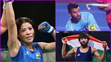 Mary Kom, Manpreet Singh Named Flag-bearers of the Indian Contingent at Tokyo Olympics 2020, Bajrang Punia to be Flag-bearer at the Closing Ceremony