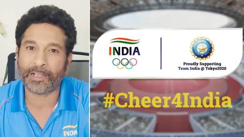 Sachin Tendulkar Cheers For Indian Contingent Heading To Tokyo Olympics 2020 (Watch Video)