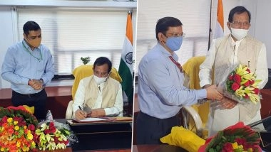 Shripad Naik Takes Charge as Minister of State for Tourism