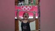 Sports News | 'Just Love This', Says Mirabai Chanu as Little Girl Imitates Weightlifter's Tokyo Games' Win
