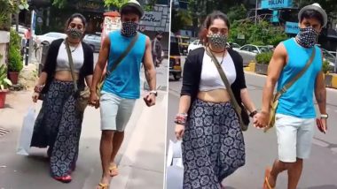 Aamir Khan’s Daughter Ira Khan Papped Walking Hand-in-Hand With Boyfriend Nupur Shikhare (Watch Video)