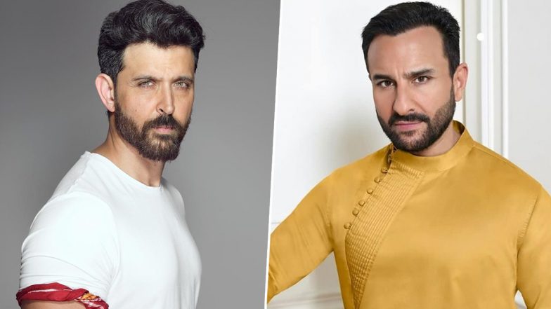 It’s Official! Hrithik Roshan and Saif Ali Khan To Star in the Hindi Remake of Tamil Hit 'Vikram Vedha'