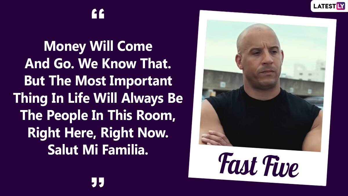 Vin Diesel Birthday Special: 11 Dominic Toretto Quotes from Fast and ...