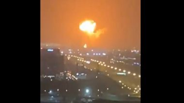 Dubai: Fire at Ship Causes Massive Explosion at Jebel Ali Port, Watch Videos