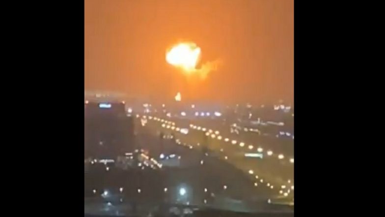 Dubai: Fire at Ship Causes Massive Explosion at Jebel Ali Port, Watch Videos