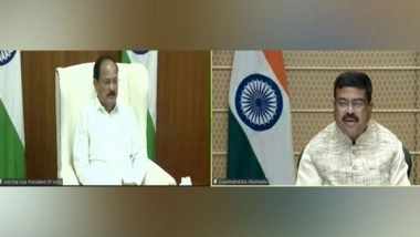 Business News | Vice-President Calls Upon India to Be 'Vishwagurus in Education' at World Universities Summit