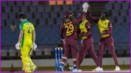 West Indies vs Australia Live Cricket Streaming Online of 3rd T20I 2021: Get Telecast Details of WI vs AUS