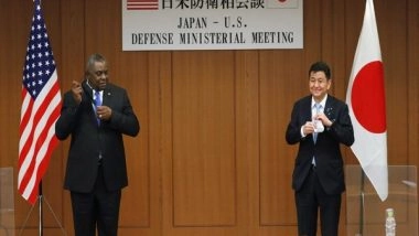 World News | Japan, US Defence Chiefs Exchange Views on Situation in East and South China Sea