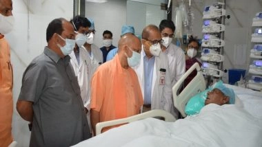 India News | UP CM Visits Kalyan Singh at Lucknow's SGPGI