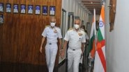 India News | Chief of Naval Staff Visits Western Naval Command at Mumbai