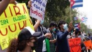 World News | Over 1 Lakh People March in Cuba to Support Govt Amid Unrest