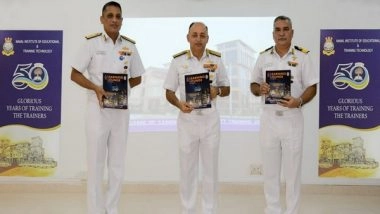 India News | Naval Institute in Kochi Celebrates Golden Jubilee, Gets Educational Tech Lab