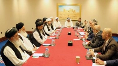 World News | Doha Meet: Afghan Govt, Taliban Agree to Expedite Peace Efforts; No Mention of Ceasefire