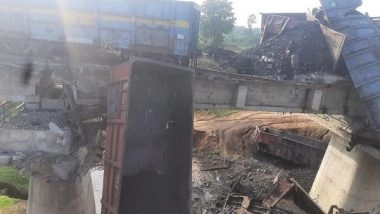 India News | Andhra: Goods Train Derailed, No Causalities Reported