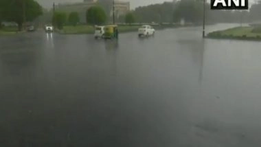 India News | Rain Lashes Parts of Delhi, Brings Respite from Heat