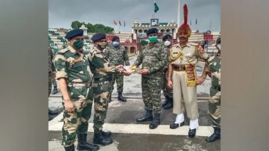 India News | India, Pakistan Exchange Sweets on Eid-ul-Adha