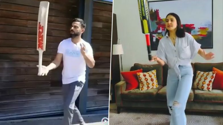 Anushka Sharma Nails the #BatBalanace Challenge Just Like Hubby Virat Kohli (Watch Video)