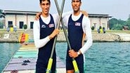 Sports News | Tokyo Olympics: Rowers Arjun, Arvind Qualify for SF After Finishing 3rd in Repechage 2 of Lightweight Double Sculls