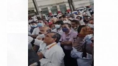 India News | Employees of Air India's Technical Arm AIESL Launch Nationwide Protest Against Salary Cut