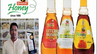 Business News | Bharat Honey Bags the Prestigious Business Icon of India' Award 2021 from Blossom Media