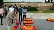 India News | Karnataka CM Pays Floral Tribute to Mahatma Gandhi at Raj Ghat