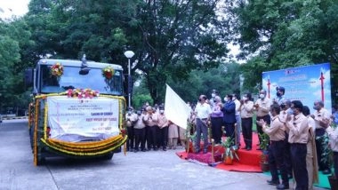 India News | Medium Range Surface-to-air Missile Flagged off at BDL