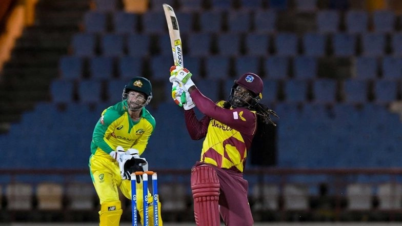 Netizens Hail Chris Gayle For Becoming First Batsman to Score 14,000 T20 Runs During WI vs AUS (Read Tweets)