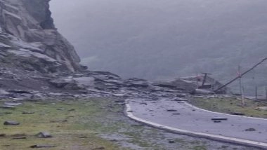 India News | Uttarkashi-Gangotri Highway Closed After Landslide, Heavy Rainfall