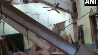 India News | 22 Prisoners Injured as Barrack Wall Collapses in MP's Bhind Jail