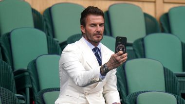 David Beckham Spotted at Wimbledon 2021, Pictures Go Viral