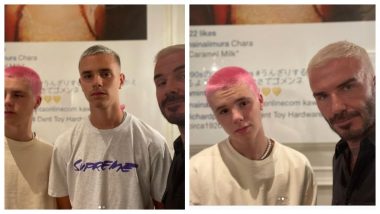 David Beckham and Sons Josh and Romeo Flaunt Iconic 90s Hairstyle, Check Post