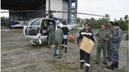 India News | Indian Coast Guard Carry out Relief, Rescue Operations in Floods-hit States