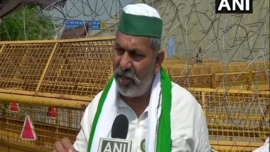 India News | From July 22 Onwards, 200 People Will Hold Protests Near Parliament, Says BKU's Rakesh Tikait