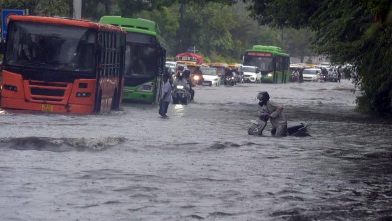 Delhi Weather Update: Waterlogging, Traffic Snarls in National Capital As Rains Continue