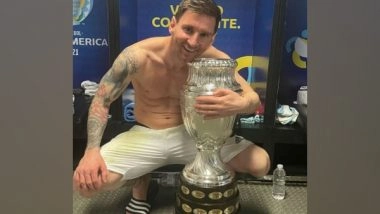 Sports News | Messi's Picture Holding Copa America Trophy Becomes Most-liked Instagram Post by Athlete