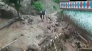 India News | One Injured in Cloudburst in Uttarakhand's Med Village, Rubble Enters Houses