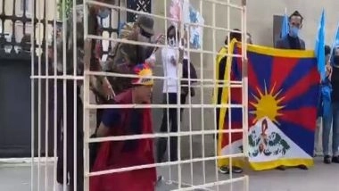 World News | Ethnic Groups Stage Protest in Paris Against China's Abusive Policies on CCP Centenary