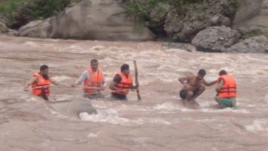 India News | Minor Girl Caught in Flash Flood Rescued in J-K's Udhampur