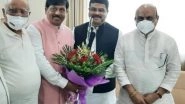 India News | Karnataka: Basavaraj Bommai Meets Dharmendra Pradhan, Yediyurappa Ahead of Oath Ceremony