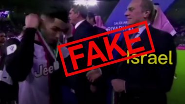 Viral Video Claiming That Cristiano Ronaldo Refused to Shake Hands With An Israeli is Misleading, Here’s the Truth