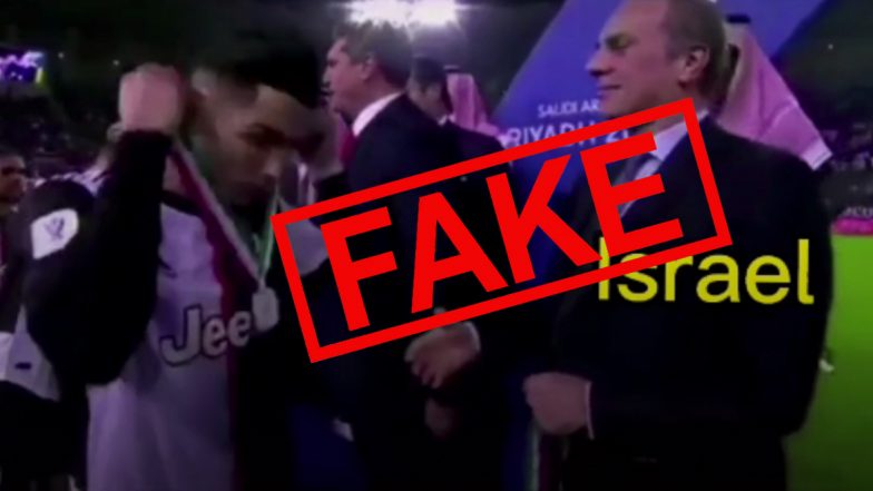 Viral Video Claiming That Cristiano Ronaldo Refused to Shake Hands With An Israeli is Misleading, Here’s the Truth