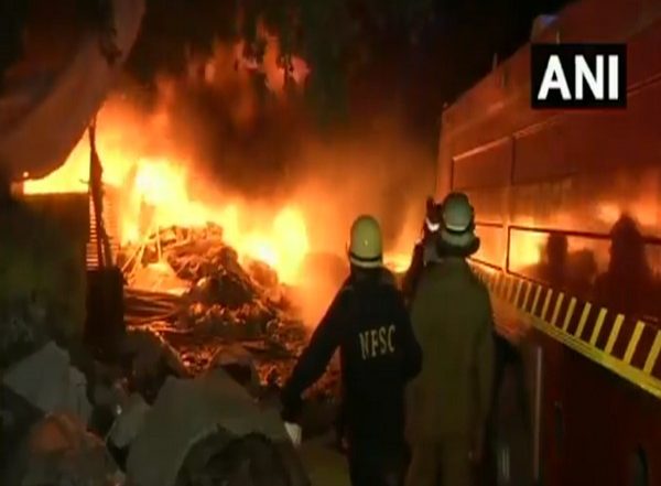 India News | Fire Breaks out in Delhi's Tikri Kalan PVC Market, No Casualties Reported