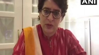 India News | 'Mission UP': Congress Workers Should Work on Strengthening Organization, Says Priyanka Gandhi