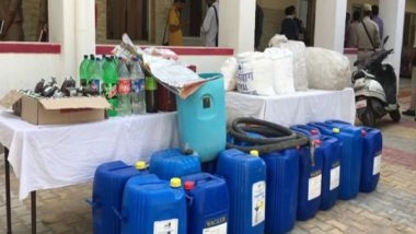 India News | Illegal, Fake Liquor Racket Busted in Ludhiana, One Arrested