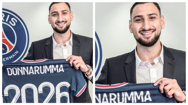 PSG Confirms Gianluigi Donnarumma's Signing, Former AC Milan Goalkeeper Says, 'It's Time To Fight & Win' (Watch Video)